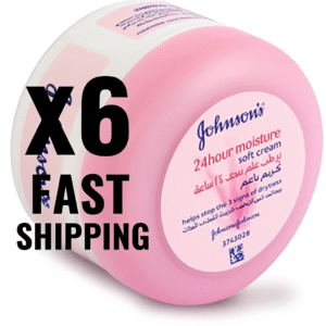 X6 Johnson’s Moisture Soft Cream 300 ml – Shea Butter Deep Hydration