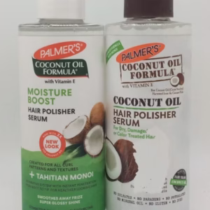 Palmer’s Coconut Oil Hair Polisher Serum 6oz x 2 (Ultimate Shine & Frizz Control)
